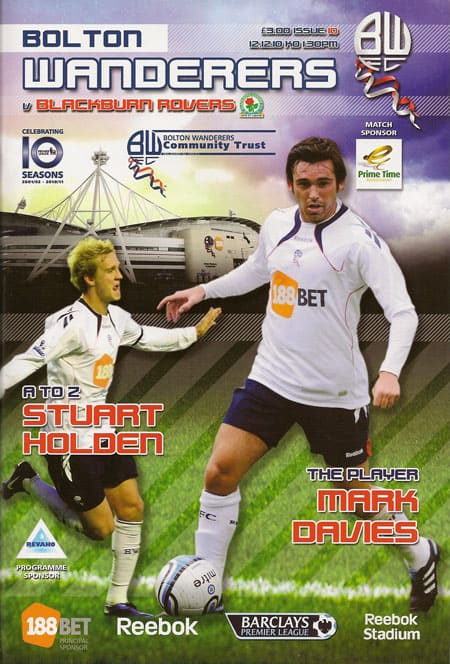 Bolton Wanderers FC v Blackburn Rovers FC